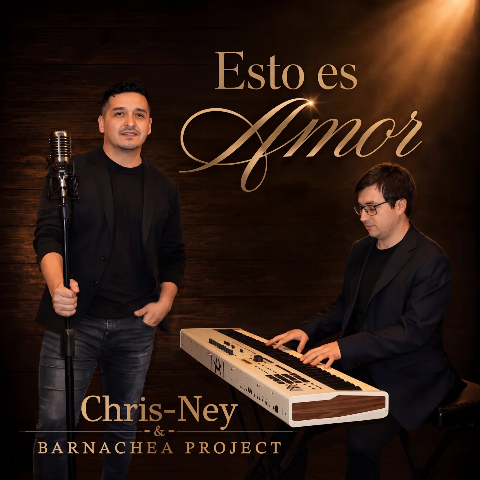 Carátula del álbum Esto es Amor, de Chris-Ney & Barnachea Project